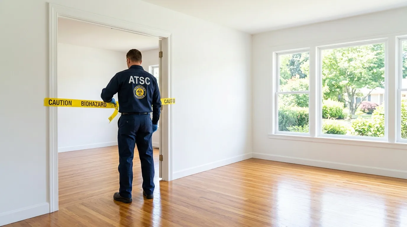 Certified biohazard cleanup crew performing Crime Scene Cleanup in Waconia