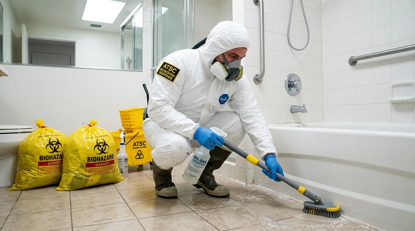 Decontamination equipment deployed for Blood Cleanup in Waconia